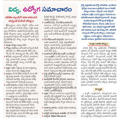 AP & TS Education Paper 13-02-2024