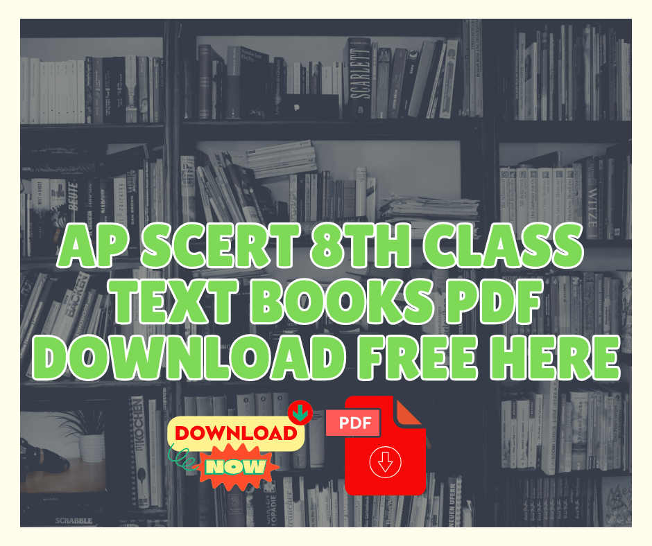 AP SCERT 8th Class Text Books PDF Download Free Here