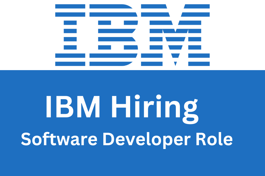 IBM Hiring For Software Developer Role