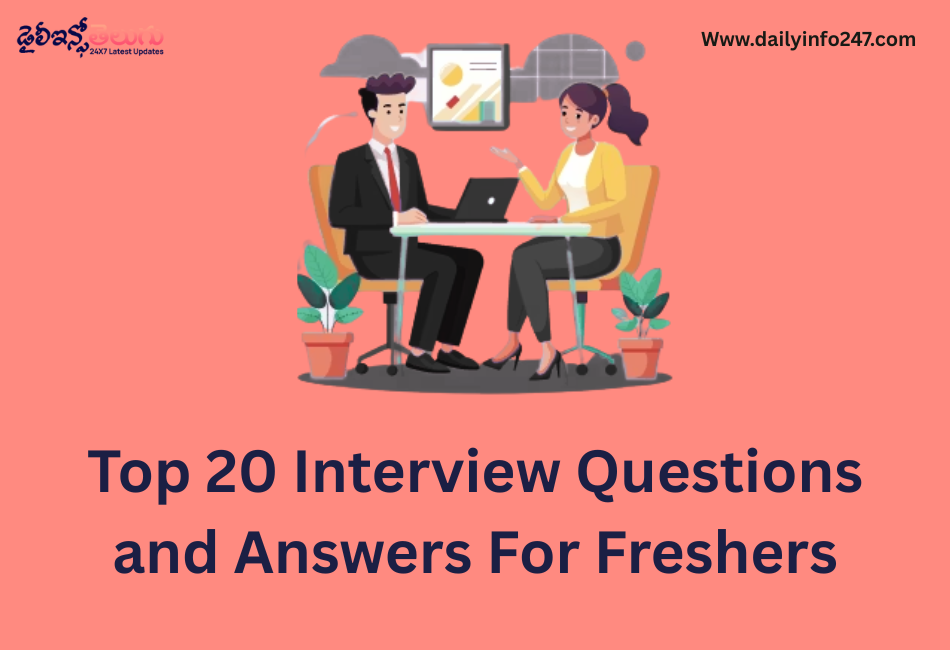 Top 20 Interview Questions and Answers For Freshers