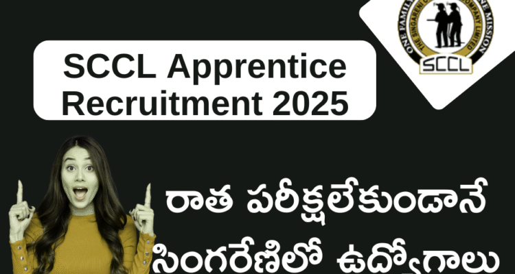 SCCL Apprentice Recruitment 2025