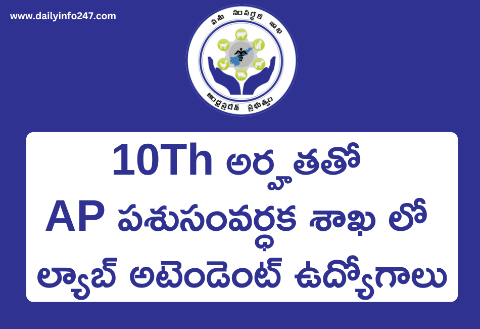AP Animal Husbandry Department Recruitment 2025