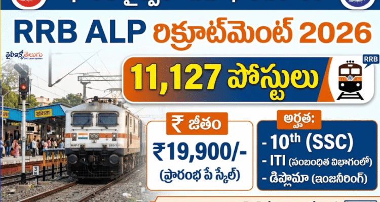 RRB ALP Recruitment 2026 Notification Out - Apply Online for 11,127 Posts