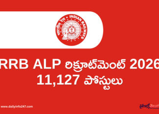 RRB ALP Recruitment 2026 Notification Out - Apply Online for 11,127 Posts
