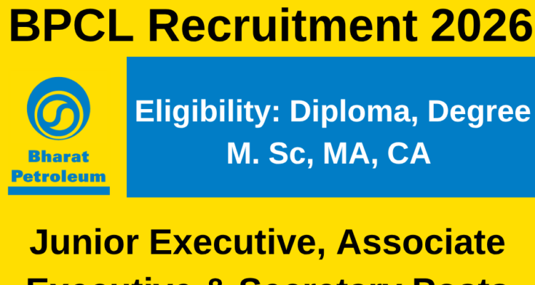 BPCL Recruitment 2026