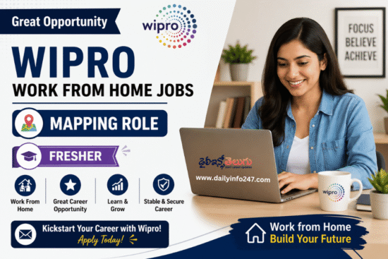 Wipro Walk-in || Work From Home Opportunity || 100 Posts || Mapping || Fresher