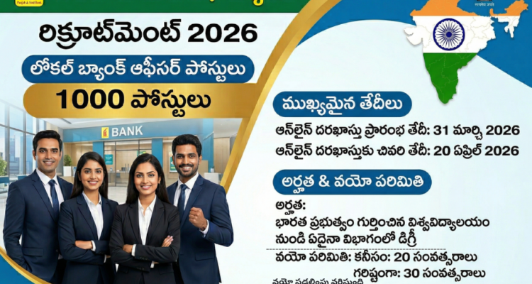 Punjab and Sind Bank Recruitment 2026