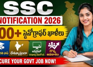 SSC Stenographer Recruitment 2026