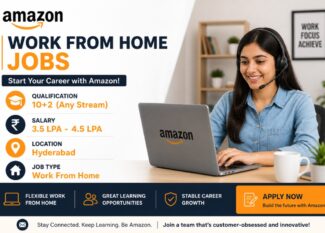 Amazon Work from Home Jobs | 10+2 Qualification | Salary 3.5 LPA - 4.5 LPA