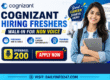 Cognizant Hiring Freshers | Walk-In For Non Voice | Openings: 200 | Hyderabad