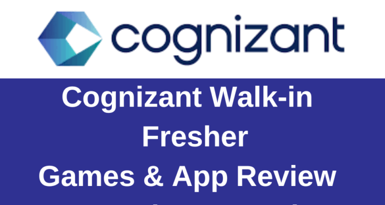 Cognizant Walk-in