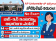 Andhra University Health Department Recruitment