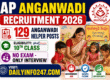 AP Anganwadi Recruitment 2026 - 129 Anganwadi Helper Posts