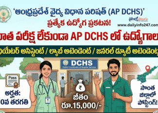 AP DCHS Recruitment 2026