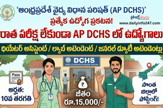 AP DCHS Recruitment 2026