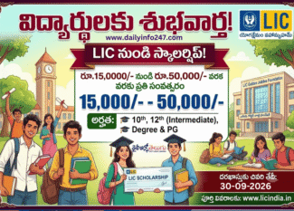 LIC Golden Jubilee Scholarships 2026